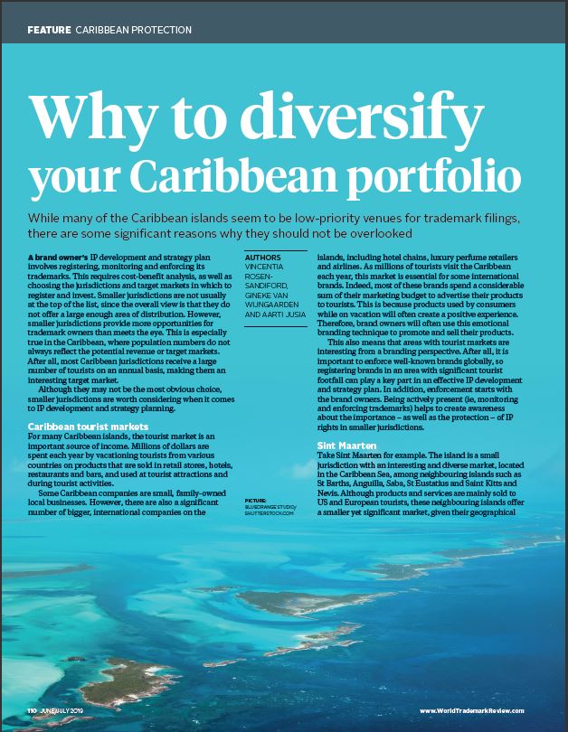 Why to diversify your Caribbean portfolio